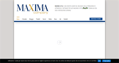 Desktop Screenshot of maximacompany.it